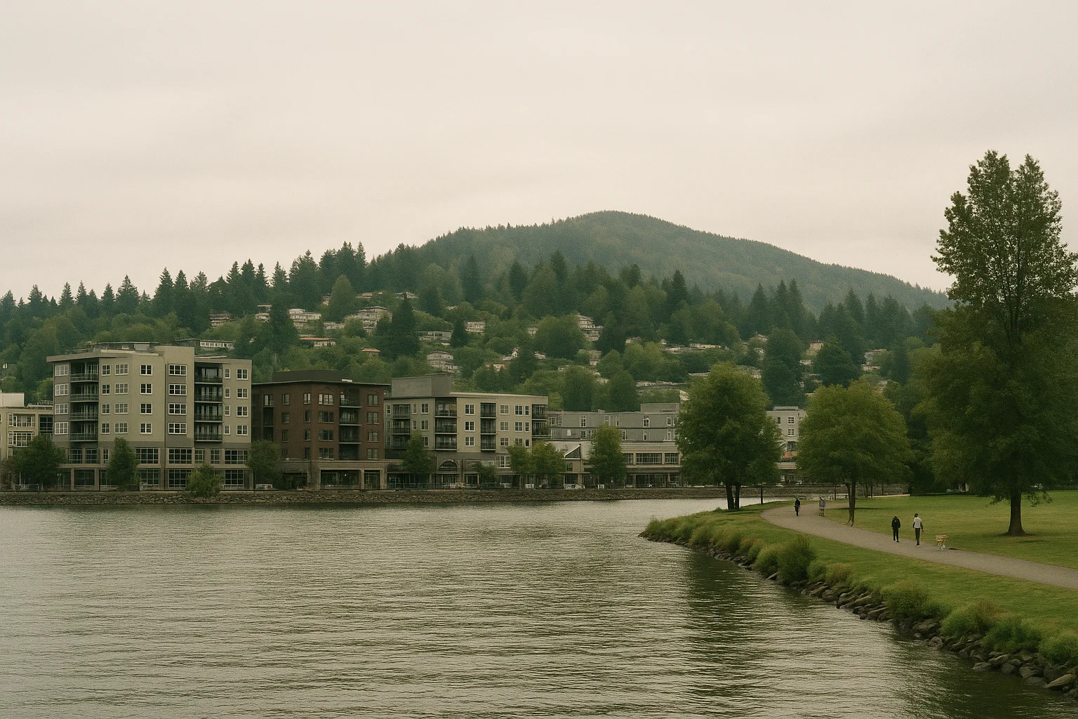 Renton waterfront near Lake Washington