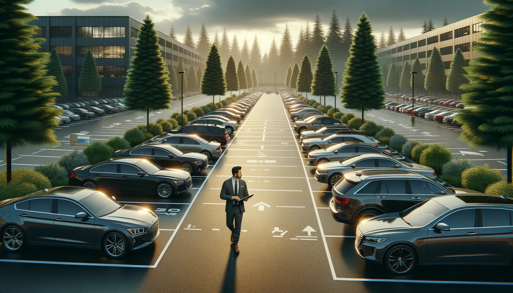 Professional parking lot management